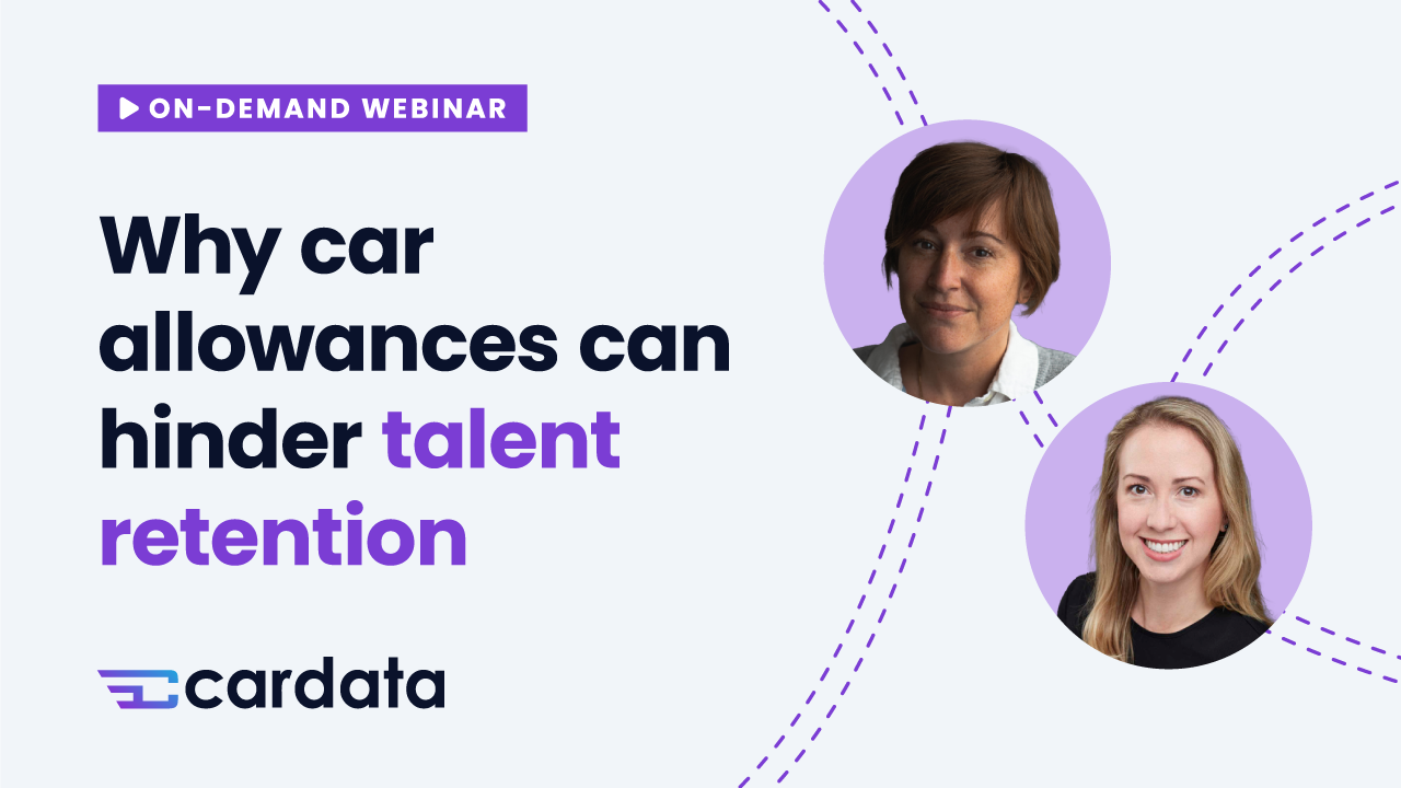 two women are shown with the caption why car allowances can hinder talent retention.